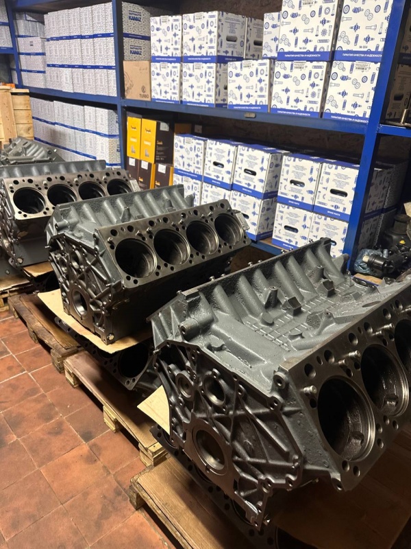 Блок двигателя Камаз с кап.ремонта V обр тнвд