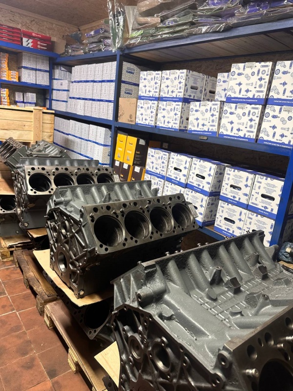 Блок двигателя Камаз с кап.ремонта тнвд БОШ